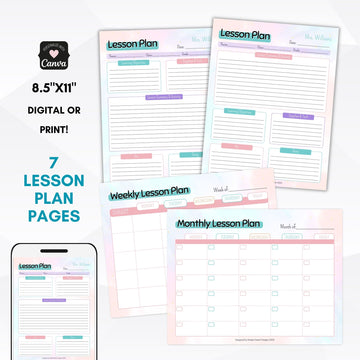 printable lesson plan templates